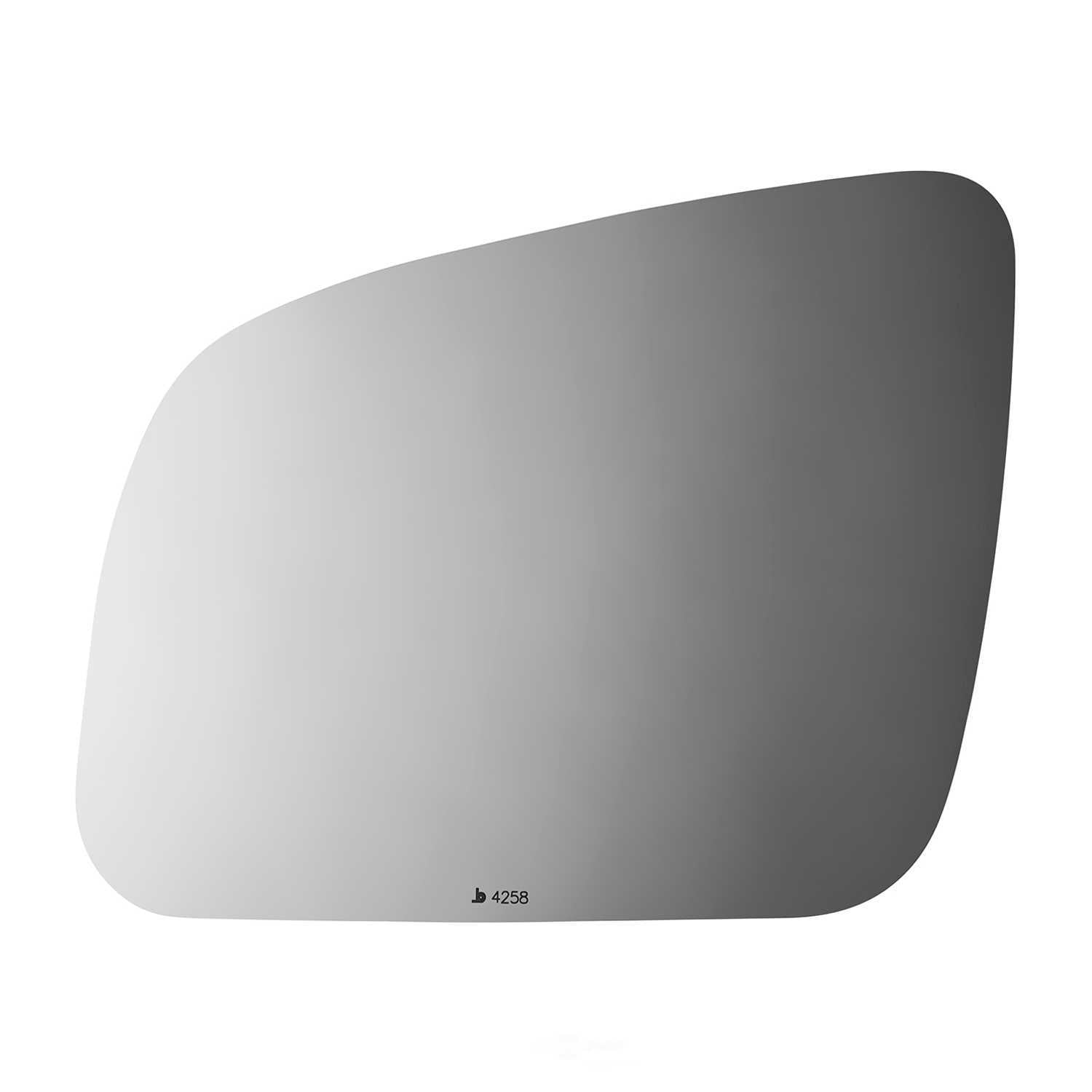 Burco Side View Mirror Replacement Glass - Clear Glass - 4258