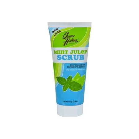 Queen Helene Mint Julep Deep Cleansing Facial Scrub -Minty Cooling Sensation-6Oz
