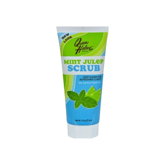 Queen Helene Mint Julep Deep Cleansing Facial Scrub -Minty Cooling Sensation-6Oz