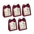 thumbnail image 4 of 5 cajas de regalo con dulces, elegantes bolsas para banquetes y bodas. Rojo, 4 of 7