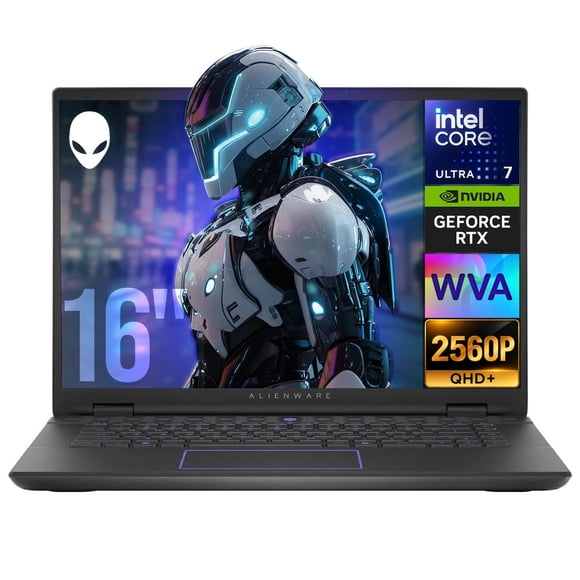Laptop Gamer ALIENWARE M16 R2 GeForce RTX 4070 8GB Core Ultra 7 155H 16GB DDR5 1TB SSD Pantalla 16" QHD+ 240Hz Windows 11 Teclado Ingles Reacondicionado