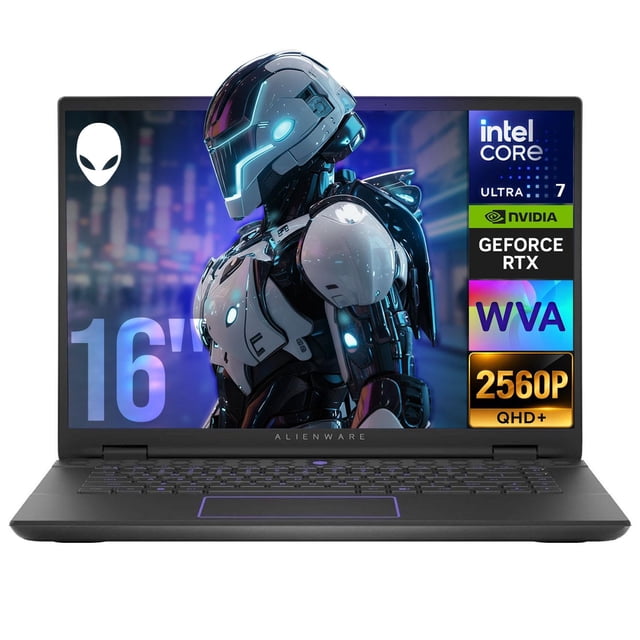 Laptop Gamer ALIENWARE M16 R2 GeForce RTX 4070 8GB Core Ultra 7 155H 16GB DDR5 1TB SSD Pantalla 16" QHD+ 240Hz Windows 11 Teclado Ingles Reacondicionado