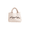 A, variant on Canvas Tote Bag, Large Capacity Leather Handle Shoulder Handbag Shopping Grocery Storage Organizer Durable Fabric Eco Friendly Reusable Purse Fashionable