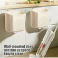 thumbnail image 7 of AYktou Foldable Hanging Trash Can, Wall Mounted Bathroom Trash Can Large Capacity Kitchen Waste Bin with Hook & Buckle, Household Telescopic Hanging Storage Bin for Kitchen Bathroom Office, 7 of 7