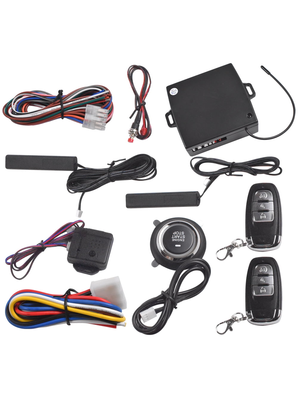 Excalibur Alarms Auto Security System, 900MHz LED 2-Way Keyless