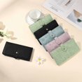 thumbnail image 6 of GAEKEAO Womens Wallet Slim Thin RFID Blocking Ladies Card Holder Floral Vegan Leather Long Bifold Clutch with Zipper Pocket, 6 of 8