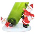 thumbnail image 3 of Three Star Import & Export ZK8300 8 x 7 in. Tumbling Santa Clauses Wine Bottle Holder, 3 of 3