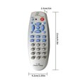 thumbnail image 4 of Control remoto de TV Accesorio de reemplazo de control de televisión inteligente inglés universal, plateado Inevent EL000681-02B, 4 of 7