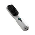 thumbnail image 3 of Xihbxyly Plancha de Pelo Inalámbrica, Cepillo de Viaje Portátil, Recargable Por Usb, Calentamiento Rápido, Cabello Suave y Sin Frizz, Ideal para Mujeres, Ideal para Peinados En Movimiento., 3 of 7