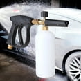 thumbnail image 2 of ZEPARO Pressure Washer Foam Cannon Hand Car Cleaning Sprayer High-Pressure Washer Accessories Hose Attachments Garden Cleaners for Vehicle, 2 of 4