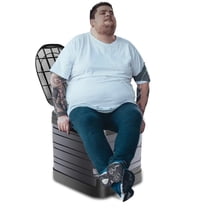 Portable Toilet with Lid and Carry Bag, Heavy-Duty for Camping, Hiking, Travel, RV, Boating, Beach