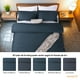 thumbnail image 2 of Juego de Funda para Edredon Duvet Dreamlab, Tamaño Queen, Color Azul Noche, 3 Piezas, 2 of 9
