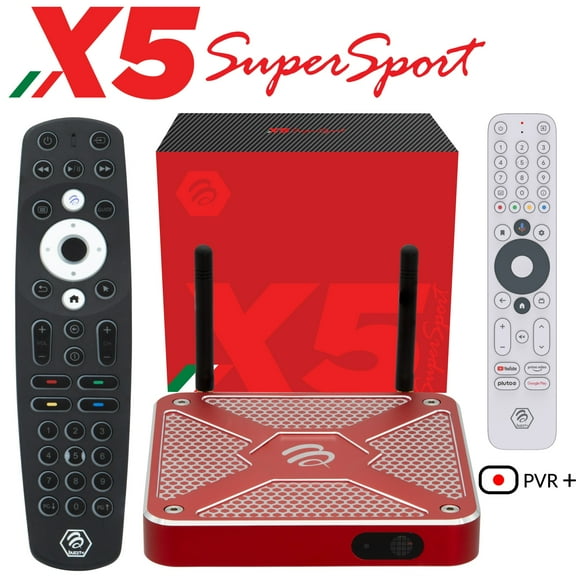 BuzzTV X5 Super Sport 128GB AX-C Android 13 Smart Box
