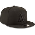 thumbnail image 3 of Gorra Snapback New Era MLB 9FIFTY Oakland Athletics negra, 3 of 6