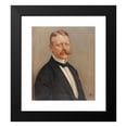 thumbnail image 2 of Rudolf Swoboda 15x17 Black Modern Framed Museum Art Print Titled - Portrait Mr. Siegl (1907), 2 of 5