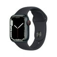 thumbnail image 1 of Refurbished Apple Watch Series 7 Aluminum 45 mm (GPS + Cellular) Midnight Black (Grade B), 1 of 4