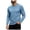 Blue, variant on ZIXKCGDSE Shirts for Men Crew Neck Stretch Athletic T Shirts Lightweight Comfortable Gym Top Size S
