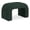 Green, variant on Meridian Furniture Niagara Green Boucle Fabric Bench