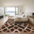 thumbnail image 3 of ODIKA 8'x10' Machine Washable Non-Slip Area Rug, Oriental Black High Traffic Rug, Black, 1184706, 3 of 7