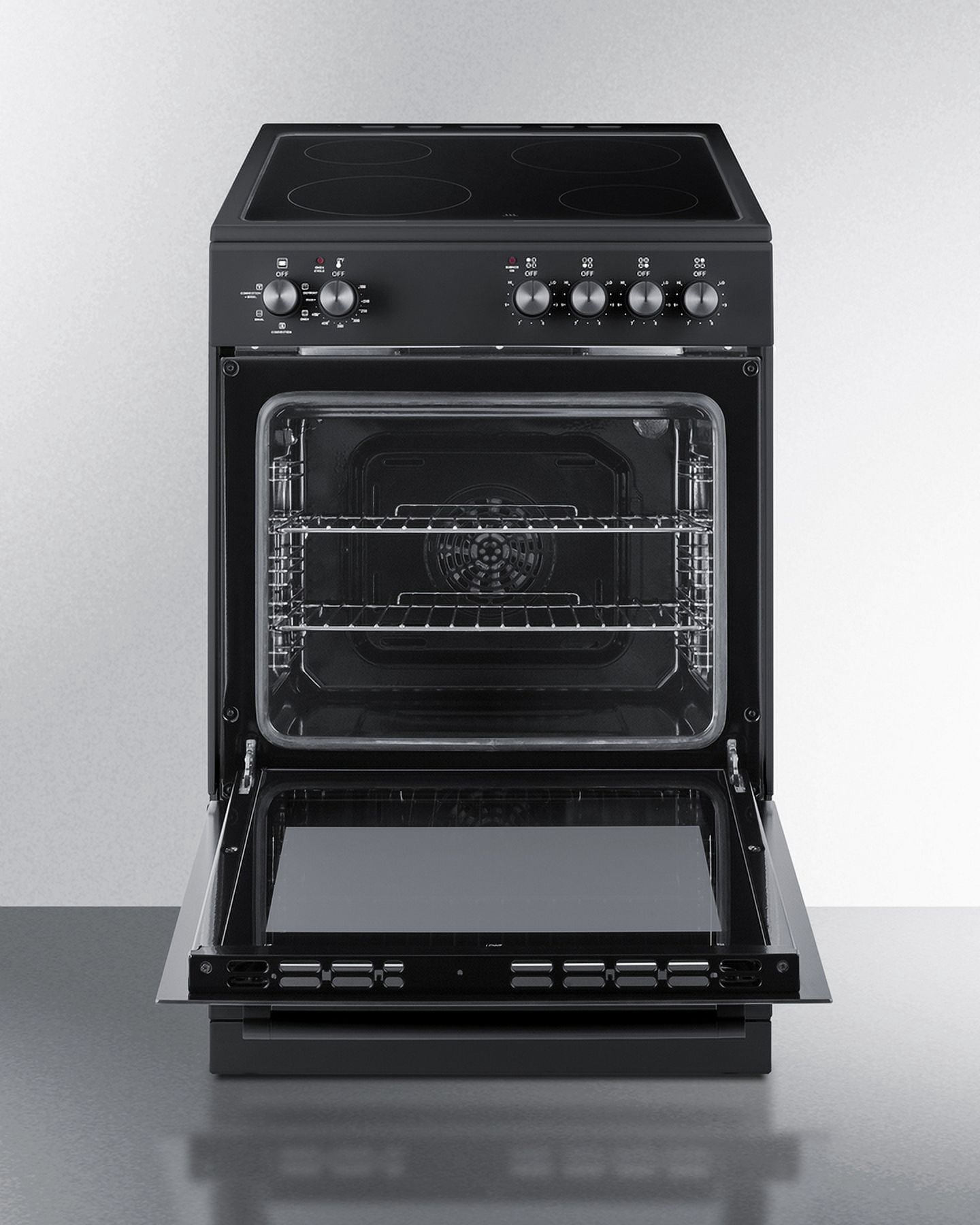 24" Wide Electric Smooth-Top Range