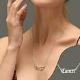 thumbnail image 3 of Collar del zodiaco Qarigey Doce signos del zodiaco Cáncer Plata 20 piezas, 3 of 6