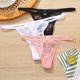 thumbnail image 4 of Finetoo 3 unids/set tangas de encaje de baja altura para mujer M-XL Sexy T-BackPanties ropa interior de encaje G-string ropa interior para niñaspangjing, 4 of 4