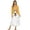Funny Corgi Flower, variant on Cartoon Pug Paws Print Nightgowns for Women Long Sleeves Nightgown Soft Sleepwear Button V Neck Sleepshirt Long Nightgown for Pajama Party, Large