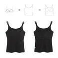 thumbnail image 5 of BUIGTTKLOP Ribbed Camisole Tops for Women Sleeveless Spaghetti Strap Sweaters Scoop Neck Tank Tops Slim Fitted Knit Undershirts Vest, 5 of 5