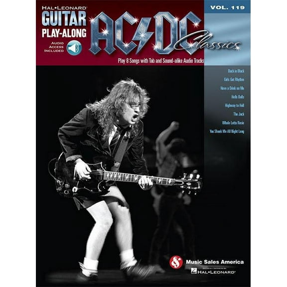 Hal Leonard AC/DC Classics - Guitar Play-Along Volume 119 (Book/Online Audio)