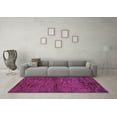 thumbnail image 3 of Ahgly Company Indoor Rectangle Abstract Pink Modern Area Rugs, 2' x 3', 3 of 4