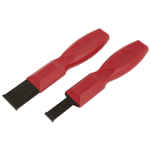 Lisle 81780 2 Pc. Carbide Scraper Set (1-1/4" & 5/8")