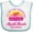 White and Blue, variant on Inktastic Summer Enjoy the Sunshine Myrtle Beach South Carolina Pink Boys or Girls Baby Bib