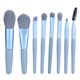 thumbnail image 3 of Pincel para labios, 8 piezas, pincel para sombra de ojos, pincel cosmético, pincel de maquillaje portátil, verdadera excelencia, 3 of 8