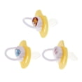 thumbnail image 2 of 3pcs bebé recién nacido de silicona chupete chupete chupete chupete chupete - amarillo (chupete plano), 2 of 9