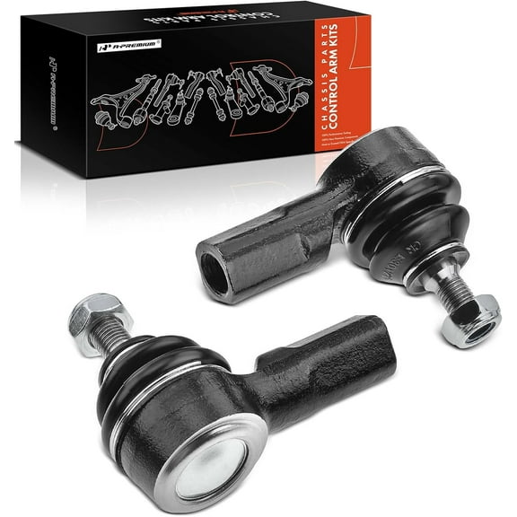A-Premium Outer Tie Rod Ends Compatible with Honda CR-V CRV 2002-2006 Civic Acura EL 2001-2005 1.3L 1.7L 2.4L 2-PC Set