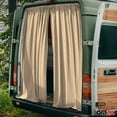 thumbnail image 2 of Trunk Tailgate Curtains for GMC Savana Beige 2 Privacy Curtains, 2 of 9