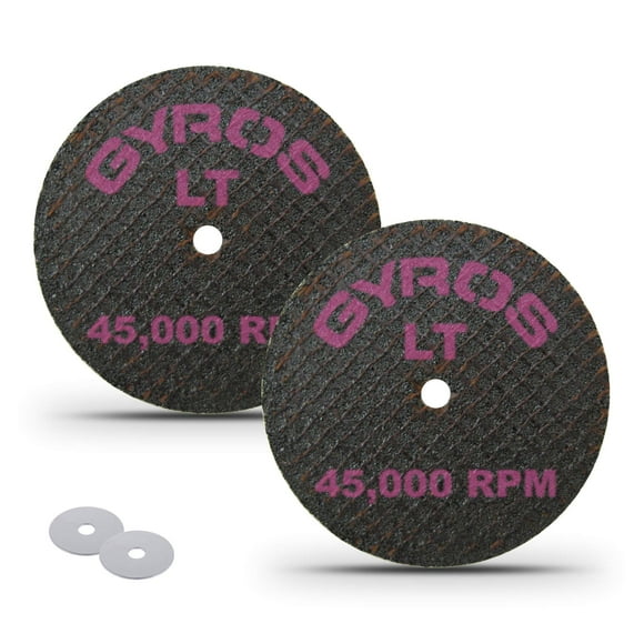 Ruedas de corte, giróscopos, 3,8 cm, minirresina, para herramientas giratorias, 2 discos
