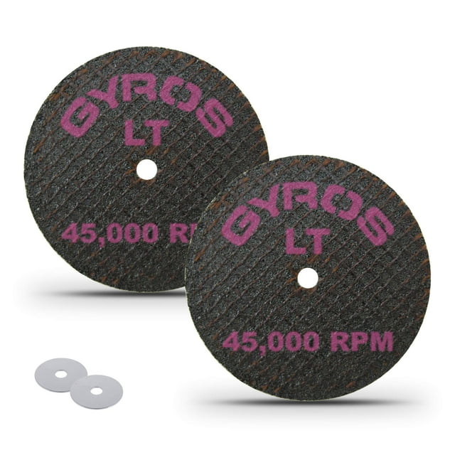 Ruedas de corte, giróscopos, 3,8 cm, minirresina, para herramientas giratorias, 2 discos