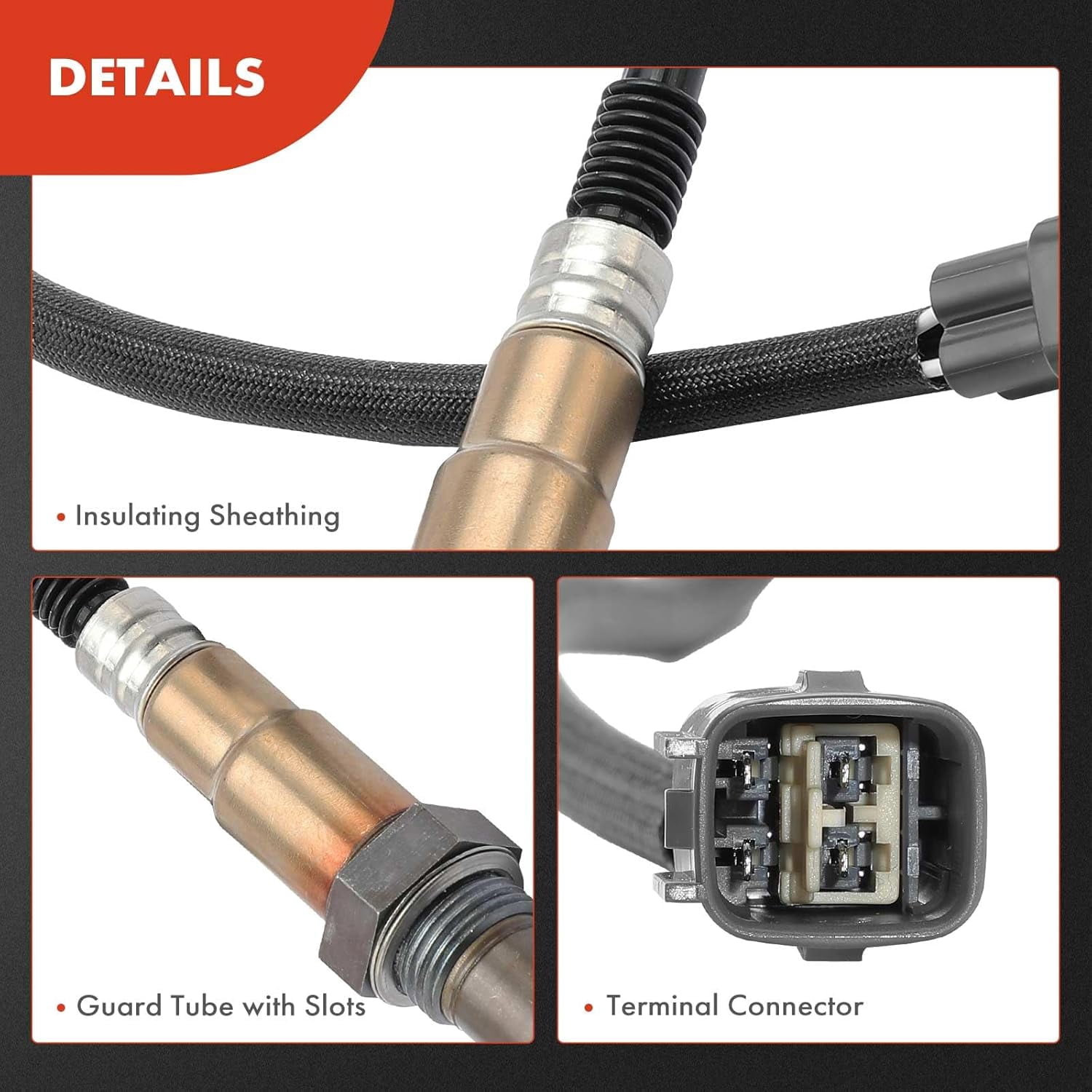 A-Premium O2 Oxygen Sensor Compatible with Toyota Corolla 2003-2004, Tacoma 2016-2023, Tacoma SR SR5 2016, Matrix 2003-2006 & Pontiac Vibe 2003-2006, Replace# 8646513030