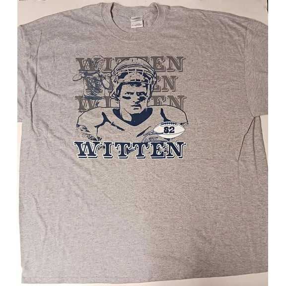 Vintage Football Player T-shirts Witten XL