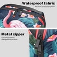 thumbnail image 4 of Flamingo Oxford Fabric Waterproof Digital Bag Cable Organizer Travel Small Holder for Charger, Hard Drive - 5.9x9.44x3.14 in., 4 of 6