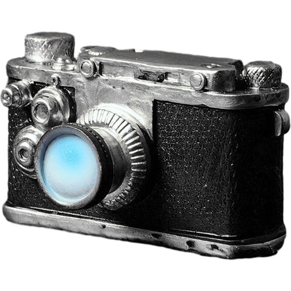 vlrwzc Vintage Camera Model Mini Old Fashion Resin Camera niture Ornament for Movie Props Home Cafe Decoration