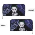 thumbnail image 3 of Joker Suicide Squad Hand Wallet Card Bag Long Leather Wallet Handbag Clutch Purse Storage Bag Zip Organizer With Card Slots, 3 of 8