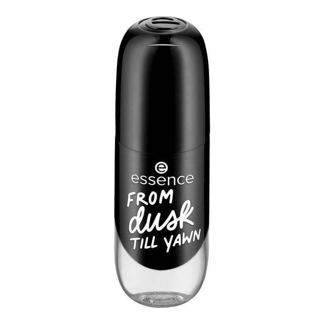 Esmalte para uñas Essence Gel Nail colour 46 negro 8 ml