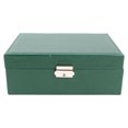 thumbnail image 1 of Jewelry Storage Case, Travel Jewelry Storage Case PU Leather with Key for Home, 1 of 8