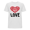 thumbnail image 5 of COSFO Love Heart Tshirts Shirts for Men Workout Short Sleeve Crew Neck Valentine's Day Tops Classic Fit Vacation Pullover Mens Graphic Tees, 5 of 5