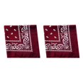 thumbnail image 1 of Matsuzay Estampado Bandana Bandas para el cabello para niñas Mujeres Niños Unisex Bufanda cuadrada Turbante Diadema Accesorios para el cabello Type1 NO1, 1 of 6
