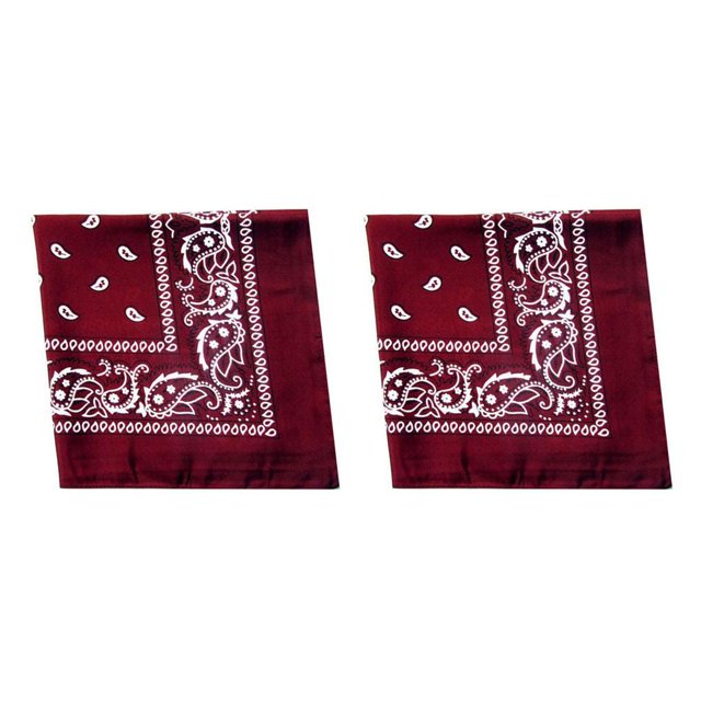 Matsuzay Estampado Bandana Bandas para el cabello para niñas Mujeres Niños Unisex Bufanda cuadrada Turbante Diadema Accesorios para el cabello Type1 NO1