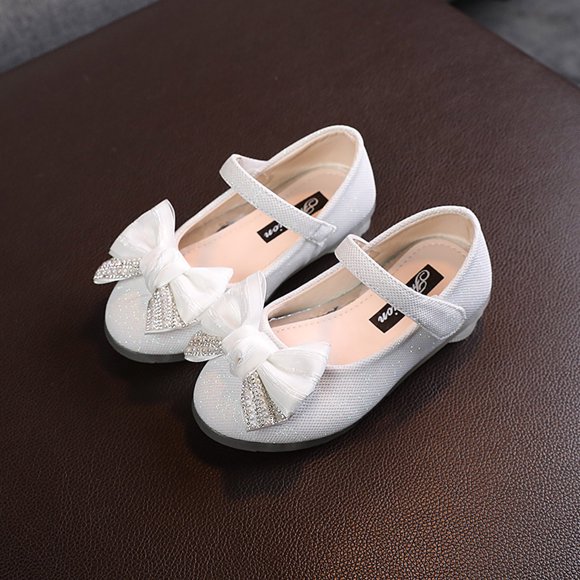 Clearance Mrasaso Kids Shoes Toddler Shoes Baby Girls Princess Soft Non-slip Bow Star Pearl Summer Sandals