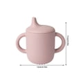 thumbnail image 2 of SteadlineBaby Silicone Training Cup with Soft Spout Leak Proof Non-Spill Sippy Cup BPA Free Easy Grip Transition Cup for Infant Toddler First Drinking Cup Dishwasher Safe Baby Feeding Essentials, 2 of 6